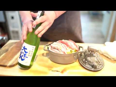 ホルモン焼肉の販売なら富樫精肉店 | 塩豚とキャベツの酒蒸しをストウブ鍋で作りました。塩豚とキャベツの酒蒸しをストウブ鍋で作りました。