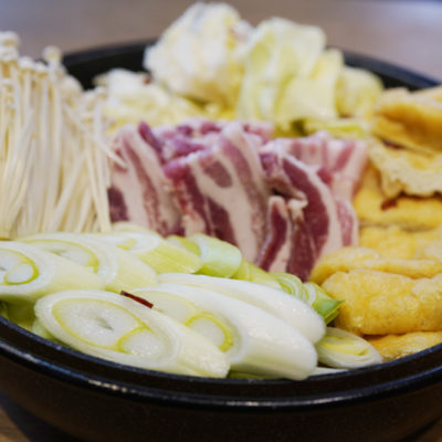 塩豚鍋煮込み前